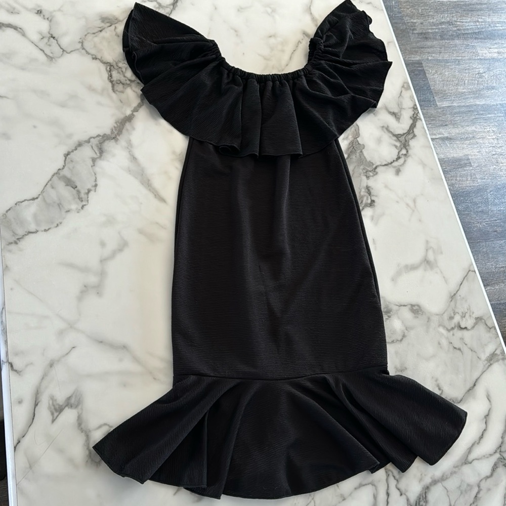 LulaRoe Black Cici Dress Size Small